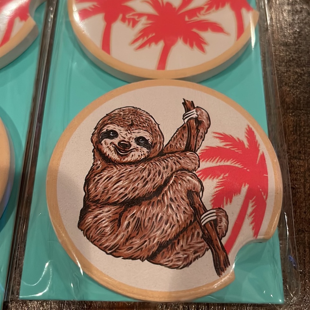 Simply Southern “Keep it Simple” Car Air Fresheners and Coasters Set - Picture 7 of 7